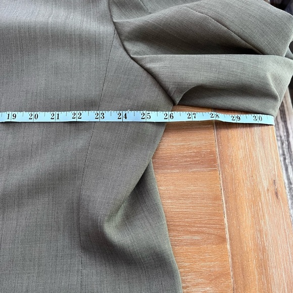 Jos A Bank travelers collection Men’s blazer jacket wool beige/grey 52L 2 button - Picture 11 of 16